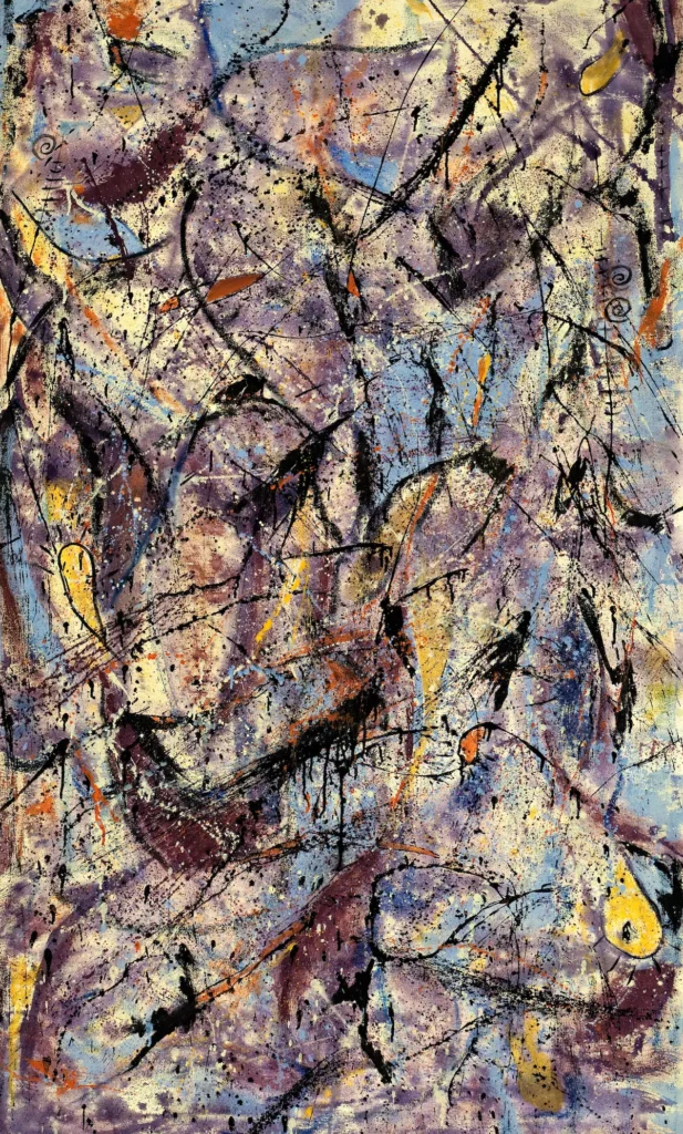 Cathedral Bells - Enamel on Canvas - 118cm x 195cm