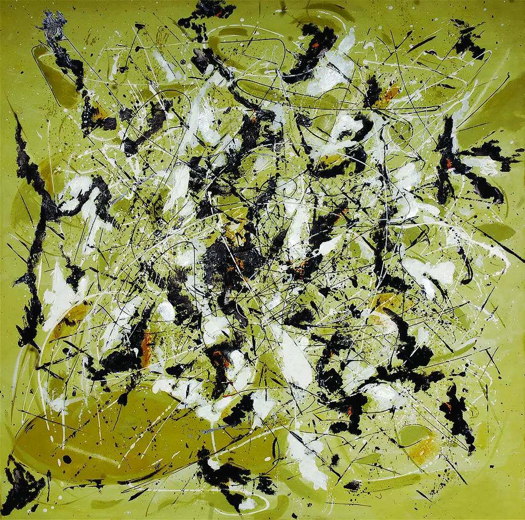 Circle - Acrylic on canvas -1000cm x 100cm