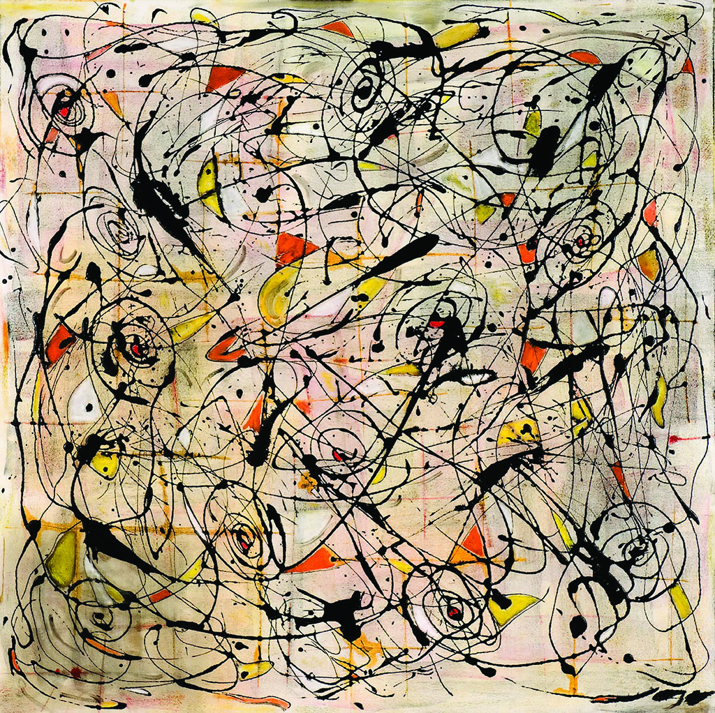 Colours - Mixed media -100cm x 100cm