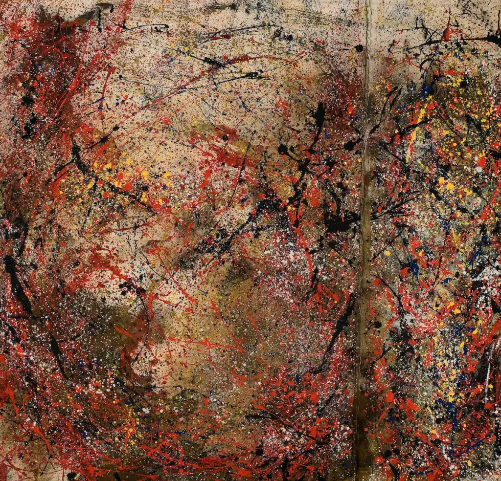 Impressionist - Enamel on Canvas - 130cm x 136cm